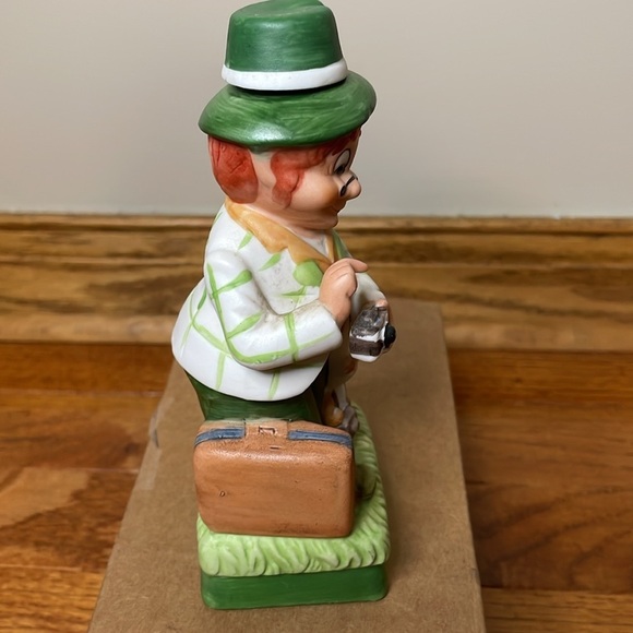 Rare-1980 "Mr Tourist Leprechaun" Mr. Lucky Series, Hoffman Distilling Decanter - Picture 7 of 11
